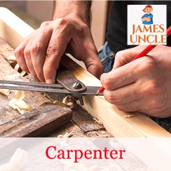 Carpenter Mr. Kaji Yasin in Mahestala